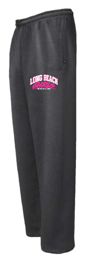 LBHS GIRLS WRESTLING Open bottom Sweatpants 706P/Y706P