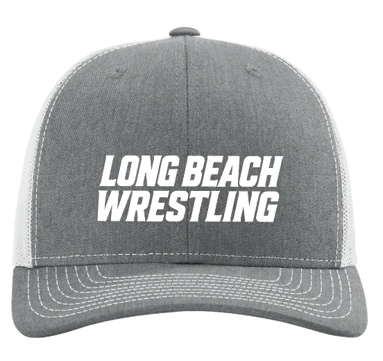 LONG BEACH USA WRESTLING CLUB Embroidered Trucker Hat
