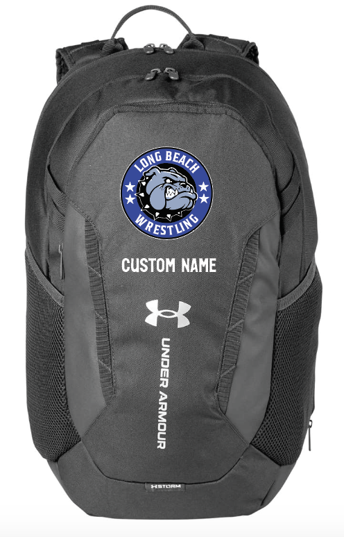 LONG BEACH USA WRESTLING CLUB Embroidered Under Armour Backpack