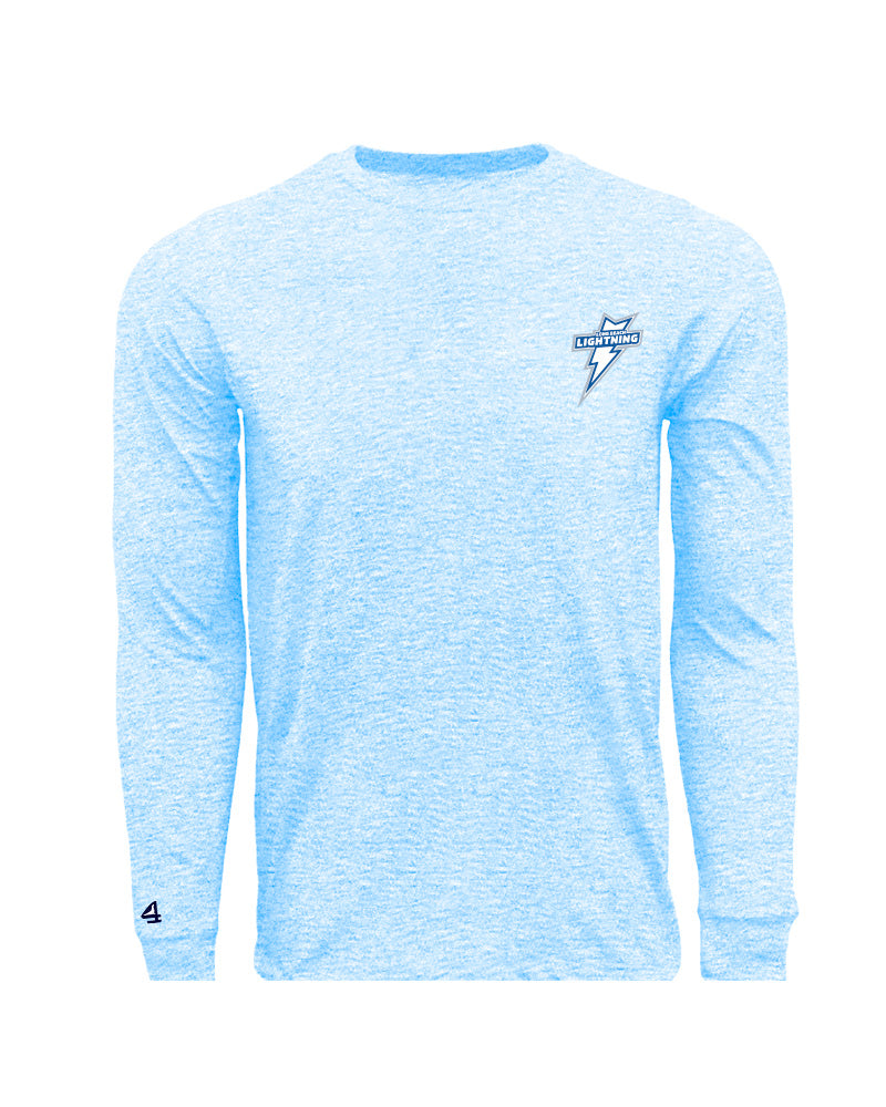 Long Beach Lightning Slap Shot Long Sleeve Cotton Tee
