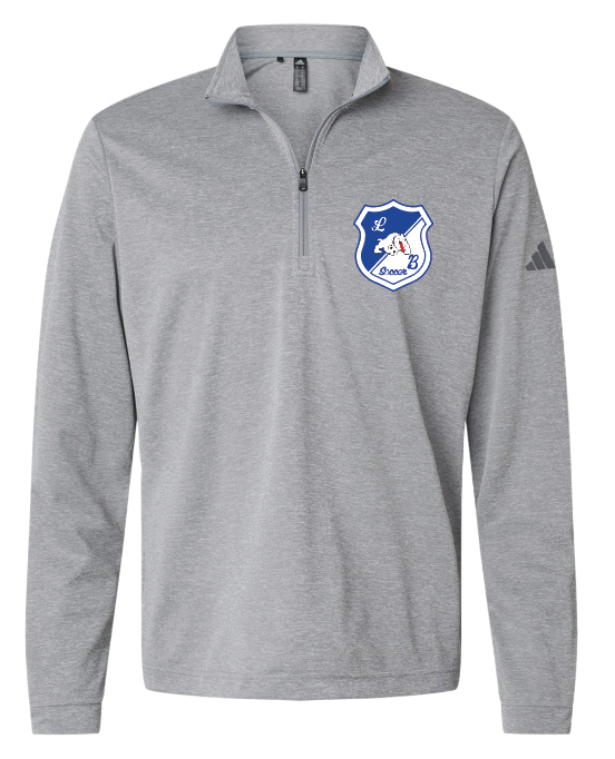 LB Soccer Embroidered adidas 1/4 zip 365L