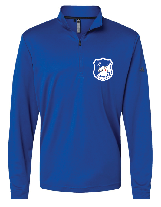 LB Soccer Embroidered adidas 1/4 zip 365L