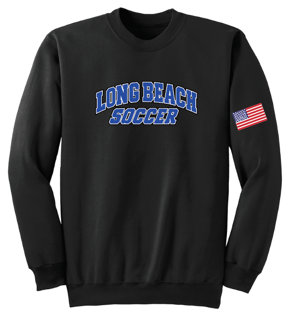 LB Soccer Name Crewneck G18000
