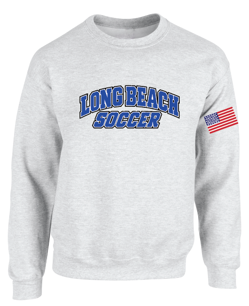 LB Soccer Name Crewneck G18000