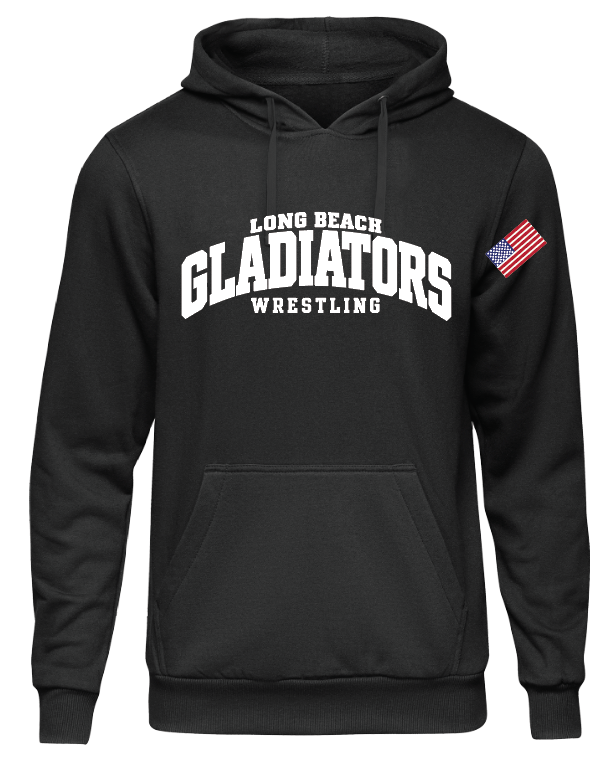 LB Gladiators Wrestling Hoodie 18500/B