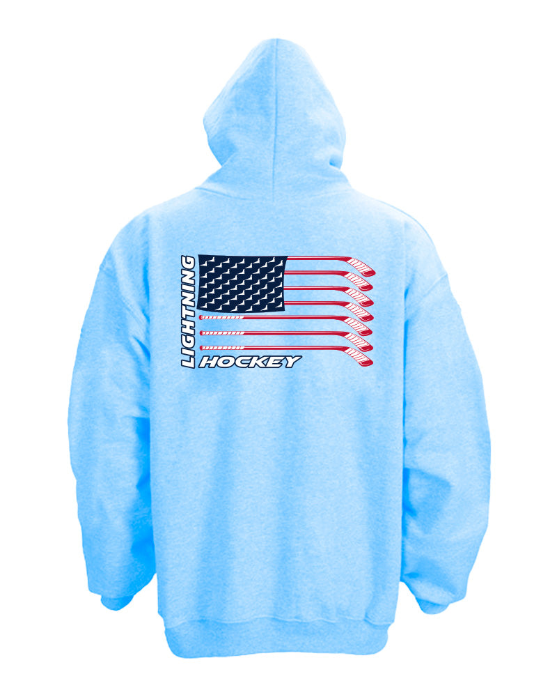 Long Beach Lightning Flag Hoodie