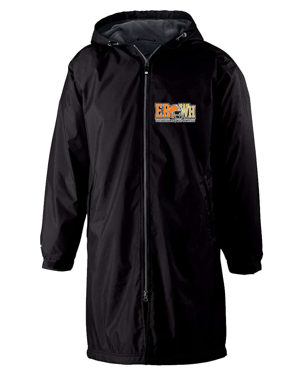 EAST ROCKAWAY FOOTBALL Super warm Long Jacket