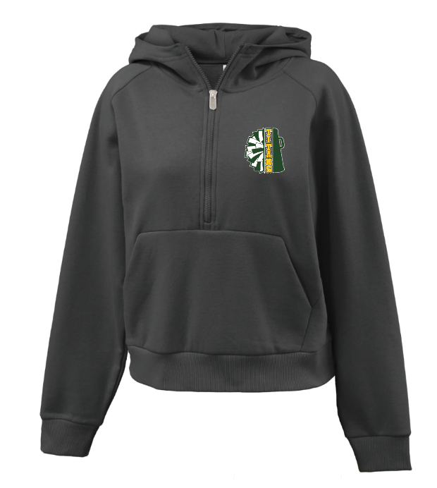 LYNBROOK CHEER WARMUPS  Pennant Womens half-zip hoodie