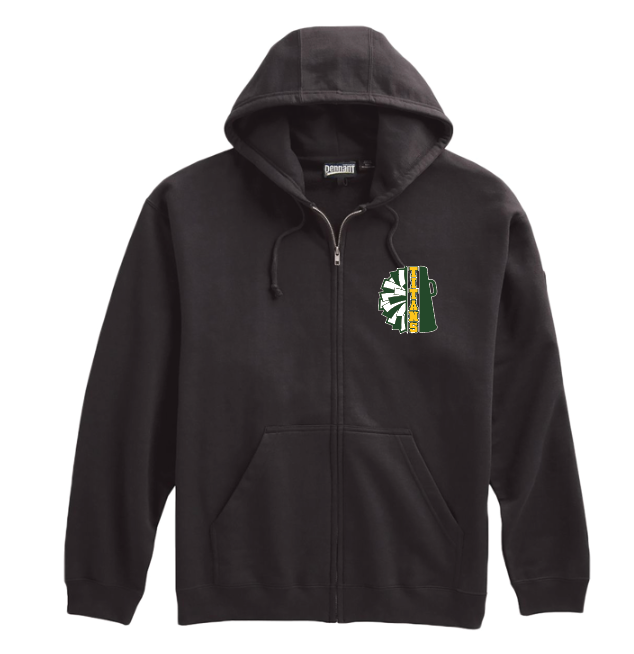 LYNBROOK CHEER WARMUPS  Pennant Full Zip Hoodie