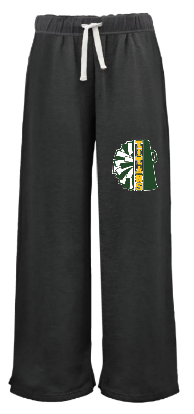 LYNBROOK CHEER WARMUPS  Pennant Wide Leg Sweatpants