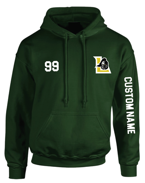Lynbrook Knights Softball Knight Cusom Name Hoodies