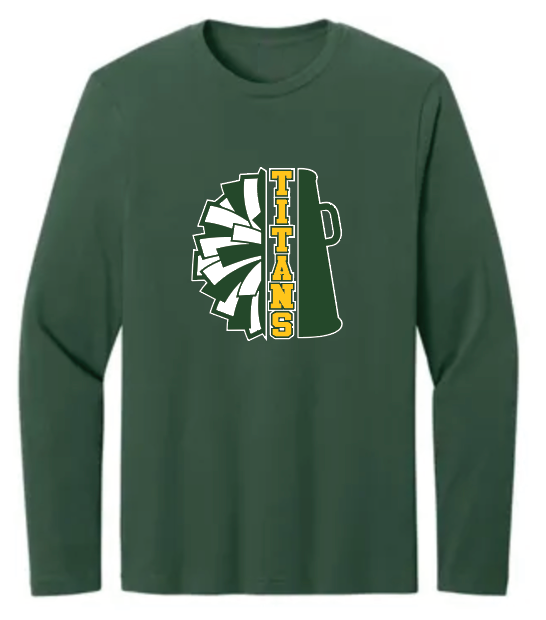 LYNBROOK TITANS FOOTBALL AND CHEER LONG SLEEVE TEE