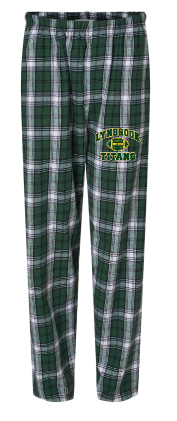 LYNBROOK TITANS FOOTBALL AND CHEER FOOTBALL FLANNEL PJ PANTS