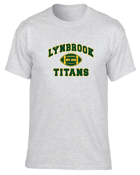 LYNBROOK TITANS FOOTBALL AND CHEER SHORT SLEEVE TEE