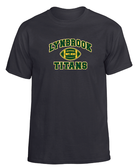 LYNBROOK TITANS FOOTBALL AND CHEER SHORT SLEEVE TEE