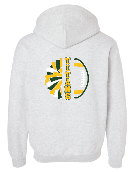 LYNBROOK TITANS FOOTBALL AND CHEER COMBO HOODIE