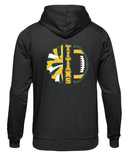 LYNBROOK TITANS FOOTBALL AND CHEER COMBO HOODIE
