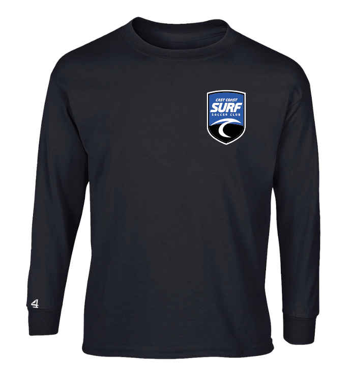 East Coast Surf Soccer Club Long sleeve T-shirt