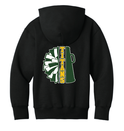 LYNBROOK TITANS FOOTBALL AND CHEER Youth Full-zip Hoodie