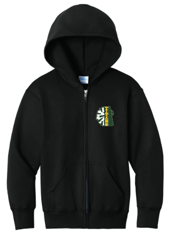 LYNBROOK TITANS FOOTBALL AND CHEER Youth Full-zip Hoodie