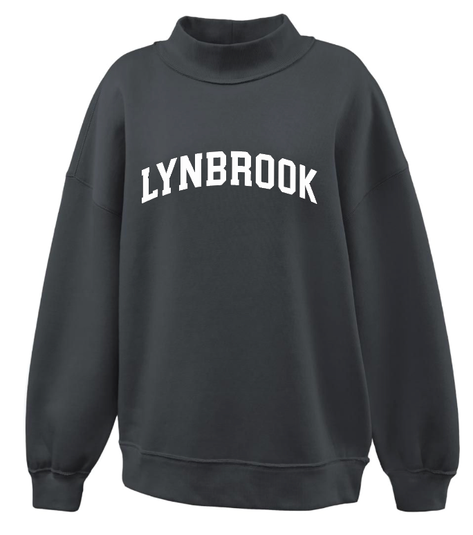 LYNBROOK SOUTH Pennant Juliet Mock-neck sweatshirt 7187/Y7187