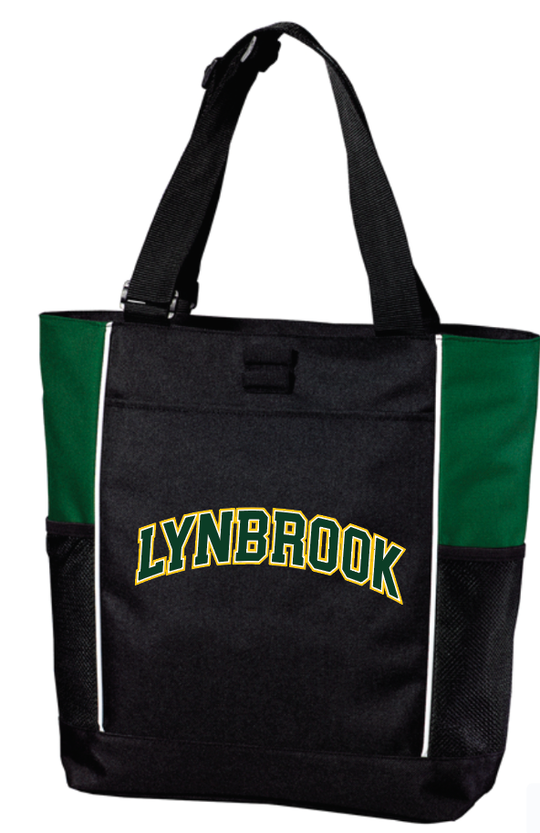 LYNBROOK SOUTH PRINTED AND EMBROIDERED TOTE BAG B5160