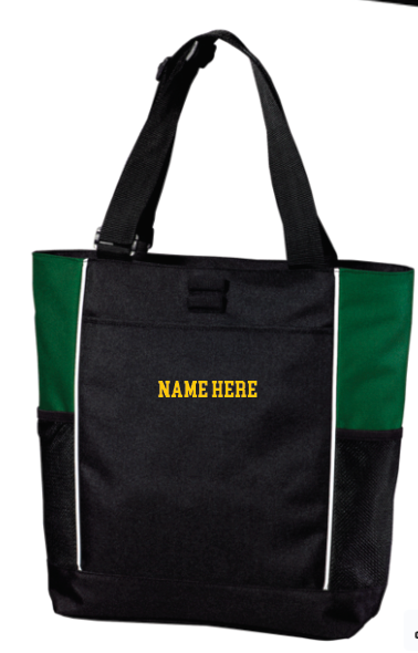 LYNBROOK SOUTH PRINTED AND EMBROIDERED TOTE BAG B5160