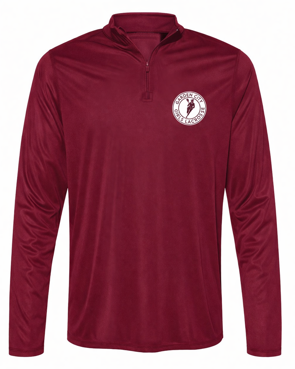 GARDEN CITY GIRLS LACROSSE Embroidered 1/4 Zip