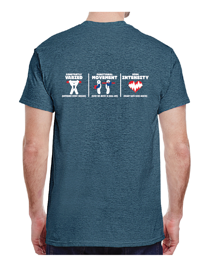 Crossfit the Rock SS T-shirts