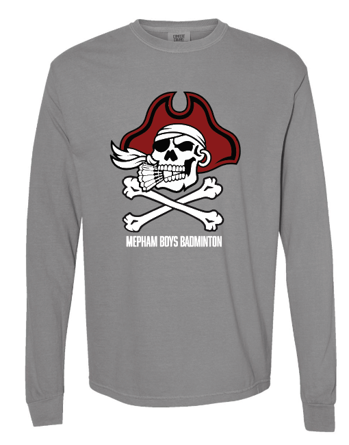 MEPHAM BOYS BADMINTON LONG SLEEVE T-SHIRT
