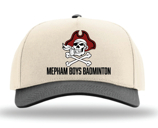 MEPHAM BOYS BADMINTON PRINTED 5 Panel Richardson Cap