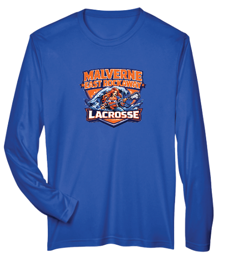 MALVERNE EAST ROCKAWAY LACROSSE Performance Long Sleeve Graphic Tee