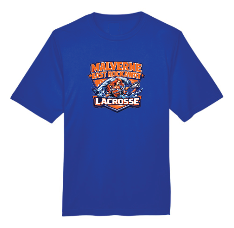 MALVERNE EAST ROCKAWAY LACROSSE Performance Short Sleeve Graphic Tee