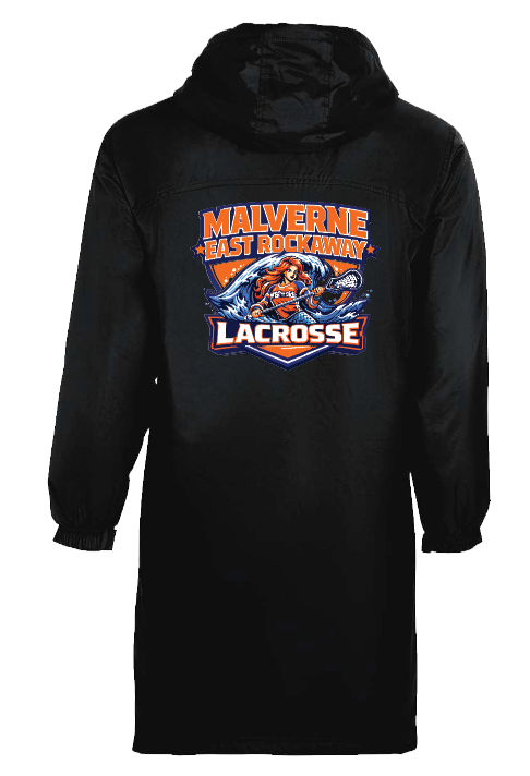 MALVERNE EAST ROCKAWAY LACROSSE embroided and printed  Long Jacket