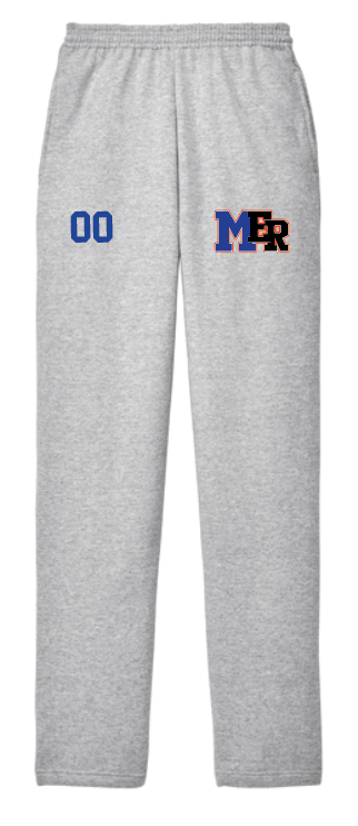 Malverne East Rockaway Soccer Open Bottom Sweatpants