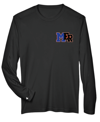 Malverne East Rockaway Soccer Performance Long Sleeve Graphic Tee