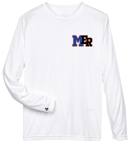 Malverne East Rockaway Soccer Performance Long Sleeve Graphic Tee