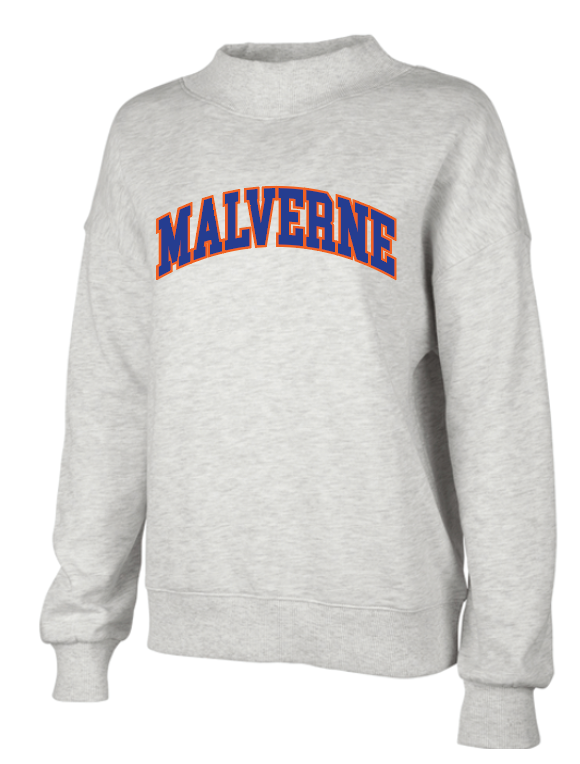 Malverne East Rockaway Soccer Charles River Mock Neck 5726