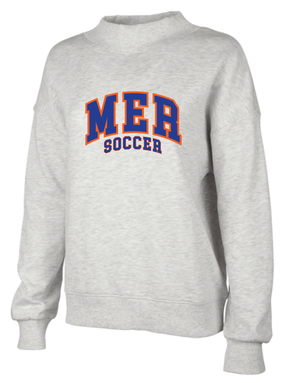 Malverne East Rockaway Soccer MER Charles River Mock Neck 5726