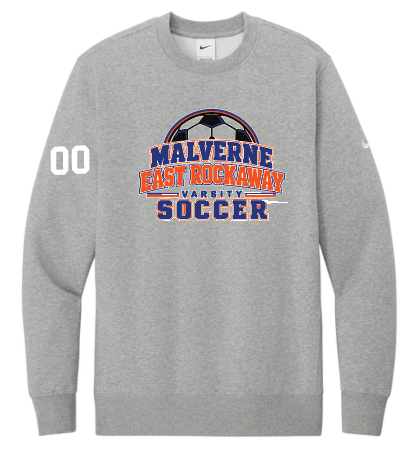 Malverne East Rockaway Soccer Nike Crewneck NKFD9863