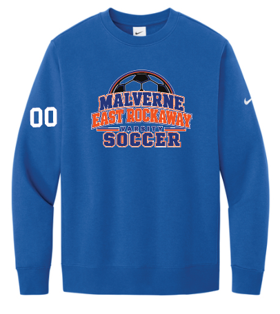 Malverne East Rockaway Soccer Nike Crewneck NKFD9863