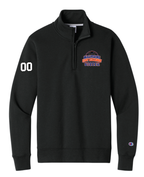 Malverne East Rockaway Soccer Champion 1/4zip Sweatshirt S450