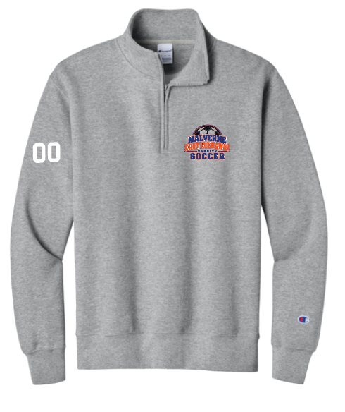 Malverne East Rockaway Soccer Champion 1/4zip Sweatshirt S450
