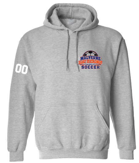 Malverne East Rockaway Soccer Left Logo Hoodie 8500