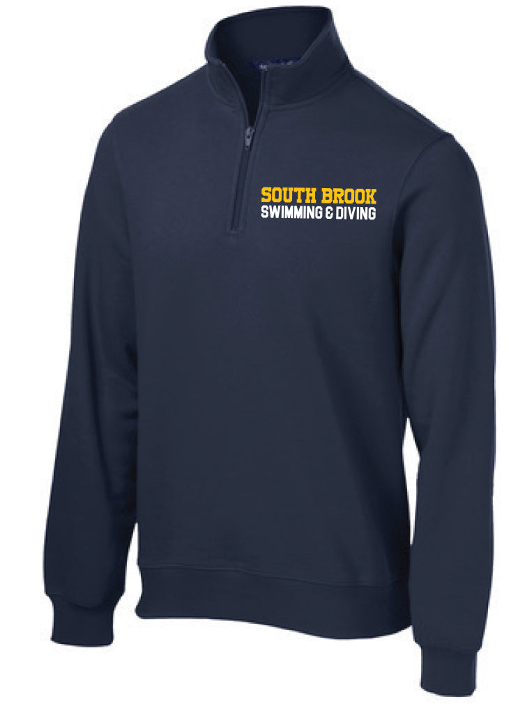 South Brook Swimming and Diving Embroidered 1/4 zip
