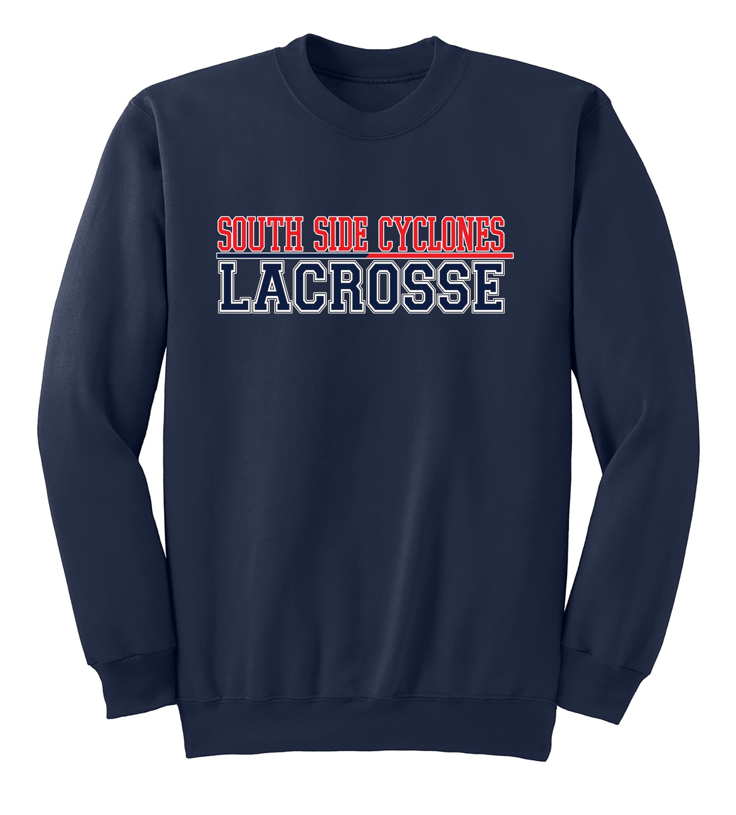 South Side Cyclones Lacrosse Crewneck