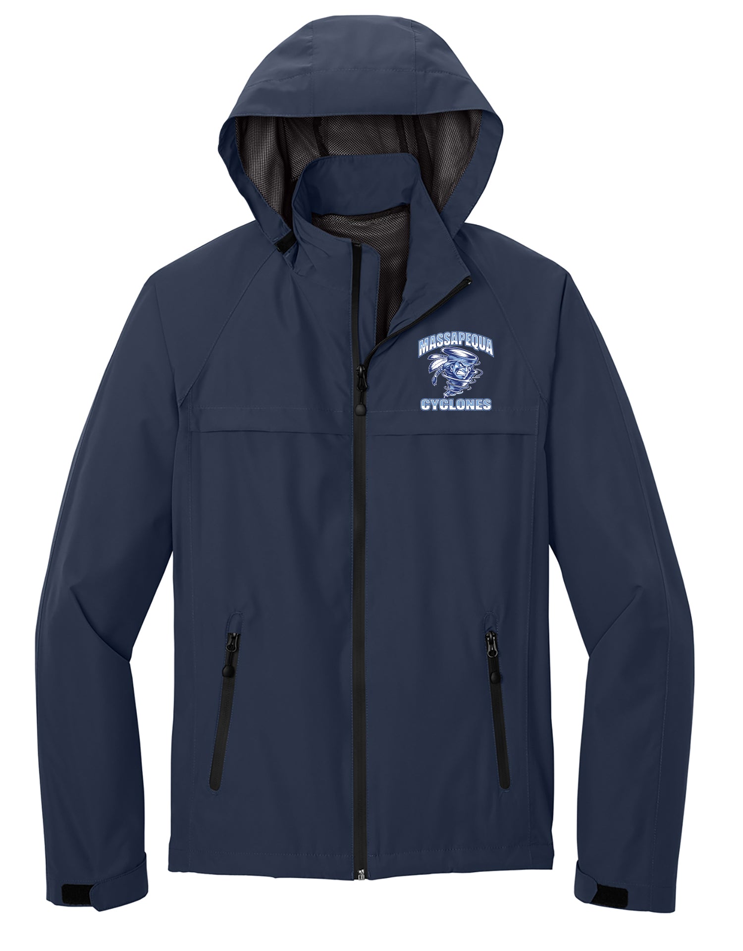 Massapequa Cyclones waterproof jacket