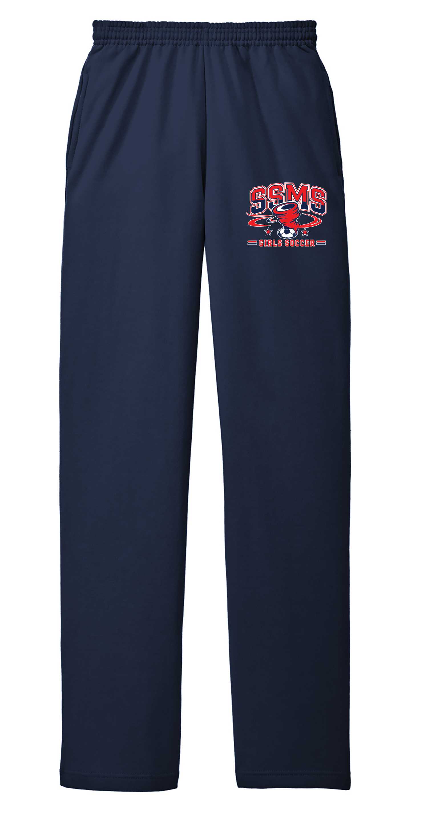 SSMS GIRLS SOCCER OPEN BOTTOM SWEATPANTS