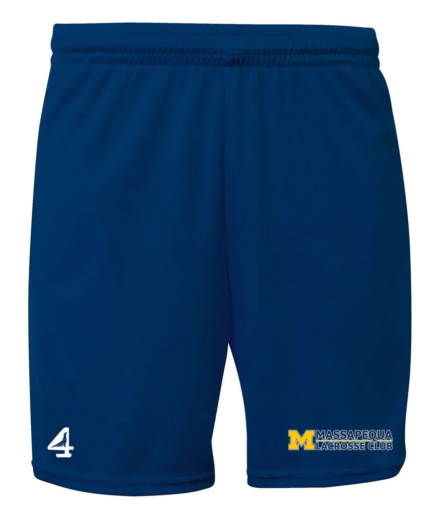 Massapequa Lacrosse Club Meshed Shorts with Pockets