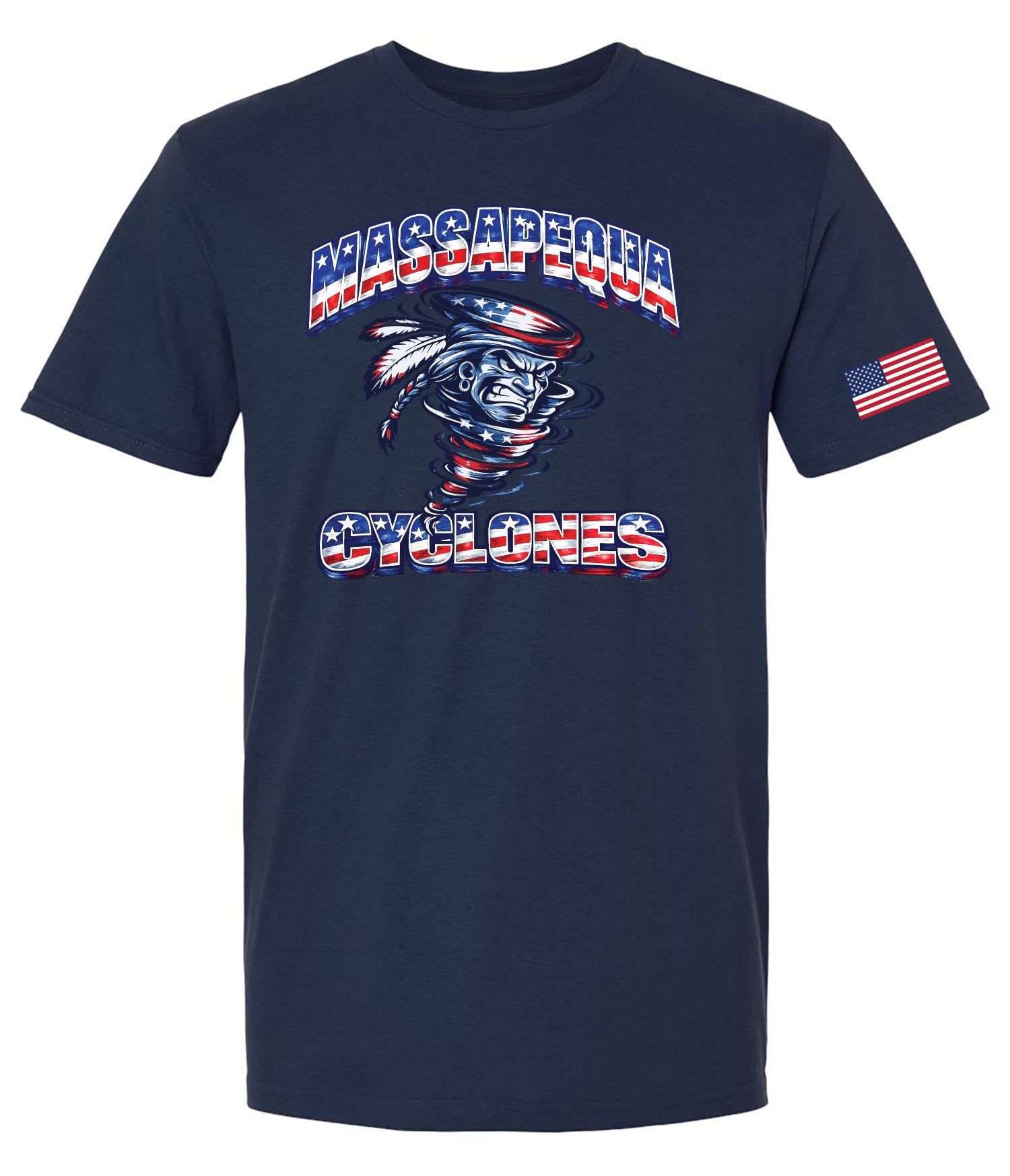 Massapequa Cyclones USA T-shirt